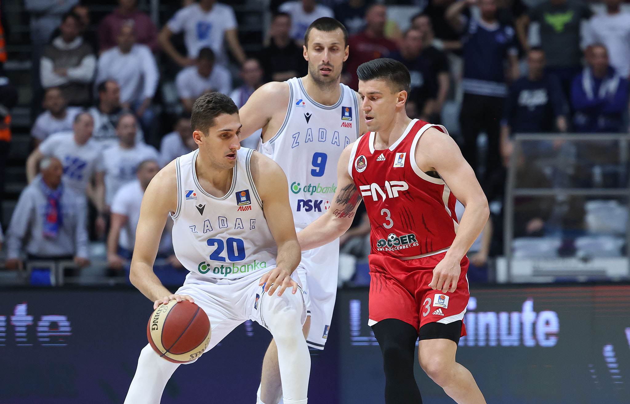 AdmiralBet ABA liga, 25. kolo: KK Zadar – KK FMP Soccerbet 72-75 AdmiralBet ABA liga, 25. kolo: KK Zadar – KK FMP Soccerbet 72-75