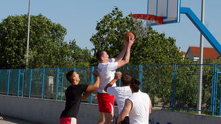 Bibinje: Streetball turnir u povodu Dana Općine Bibinje, Foto: Leo Banić Bibinje: Streetball turnir u povodu Dana Općine Bibinje, Foto: Leo Banić