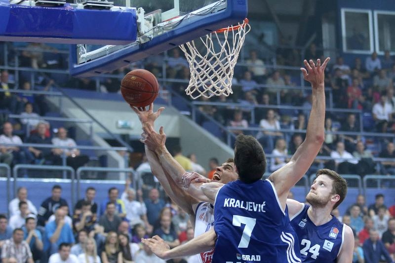 KC Drazen Petrovic, Zagreb – A-1 muska Liga za prvaka, polufinale, 3. utakmica, KK Cibona – KK Zadar 80-71. Photo: Goran Stanzl/PIXSELL KC Drazen Petrovic, Zagreb – A-1 muska Liga za prvaka, polufinale, 3. utakmica, KK Cibona – KK Zadar 80-71. Photo: Goran Stanzl/PIXSELL