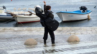 Plima u Starom Gradu na Hvaru 9. studenog 2010, Foto: Petar Botteri