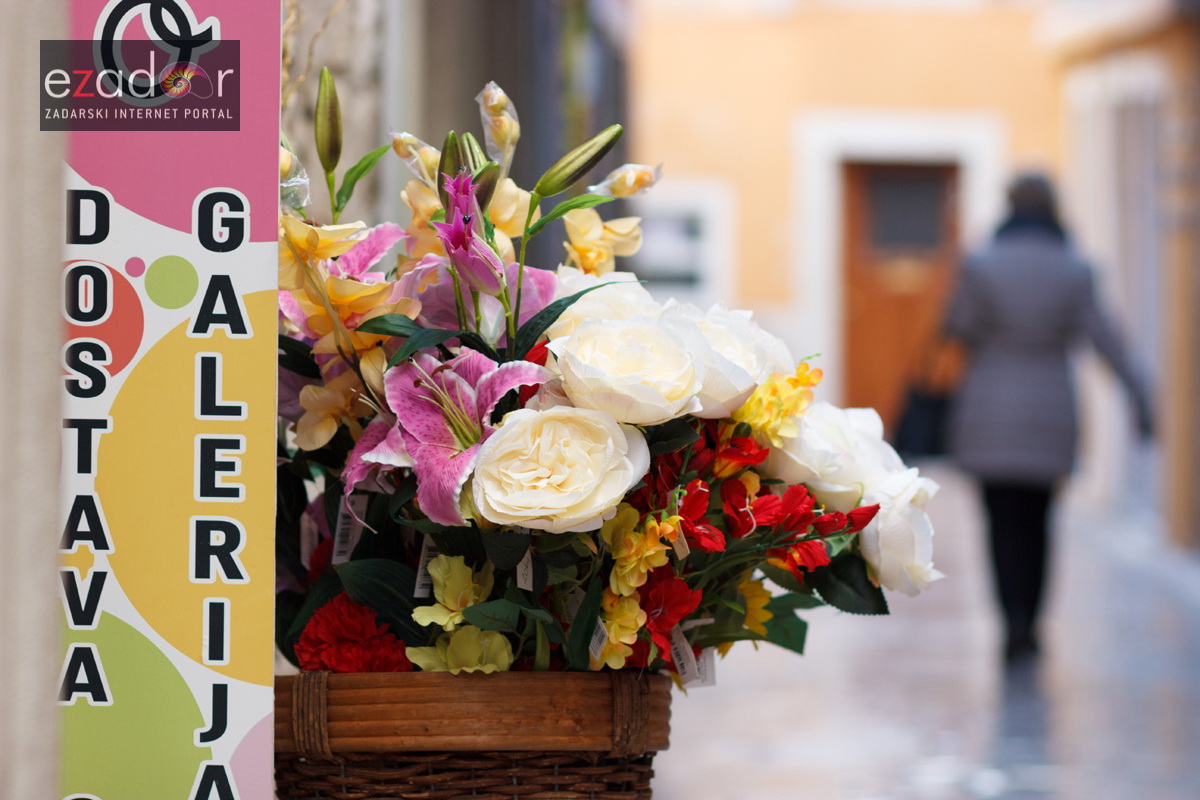 Đir po gradu, srijeda 14. veljače 2018. Buket cvijeća