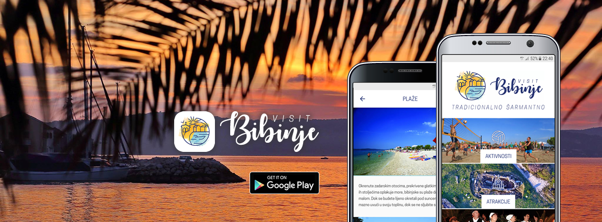 Turistička zajednica općine Bibinje predstavila mobilnu aplikaciju “Visit Bibinje” Turistička zajednica općine Bibinje predstavila mobilnu aplikaciju “Visit Bibinje”