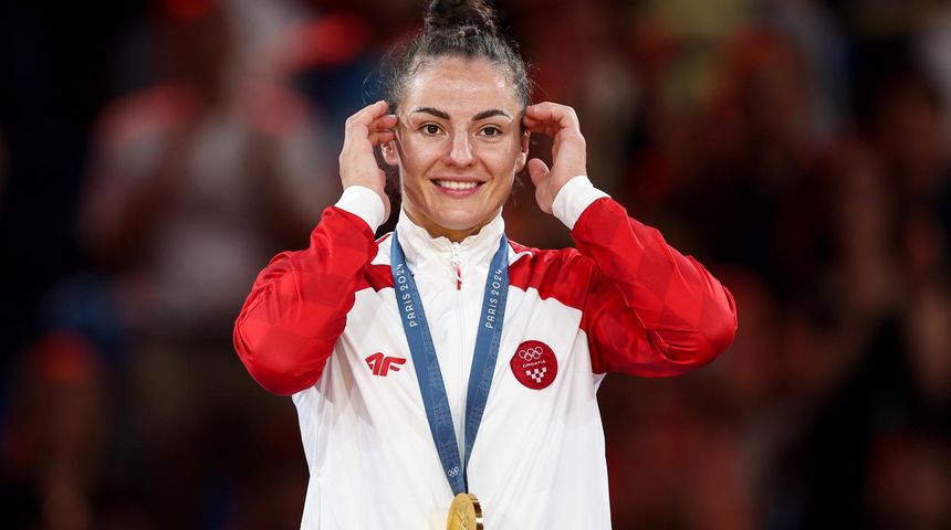 Zlatna olimpijka Barbara Matić Zlatna olimpijka Barbara Matić