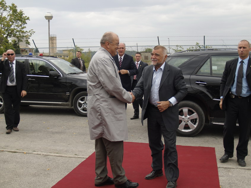 Predsjednik Mesic u TCG Benkovac Predsjednik Mesic u TCG Benkovac