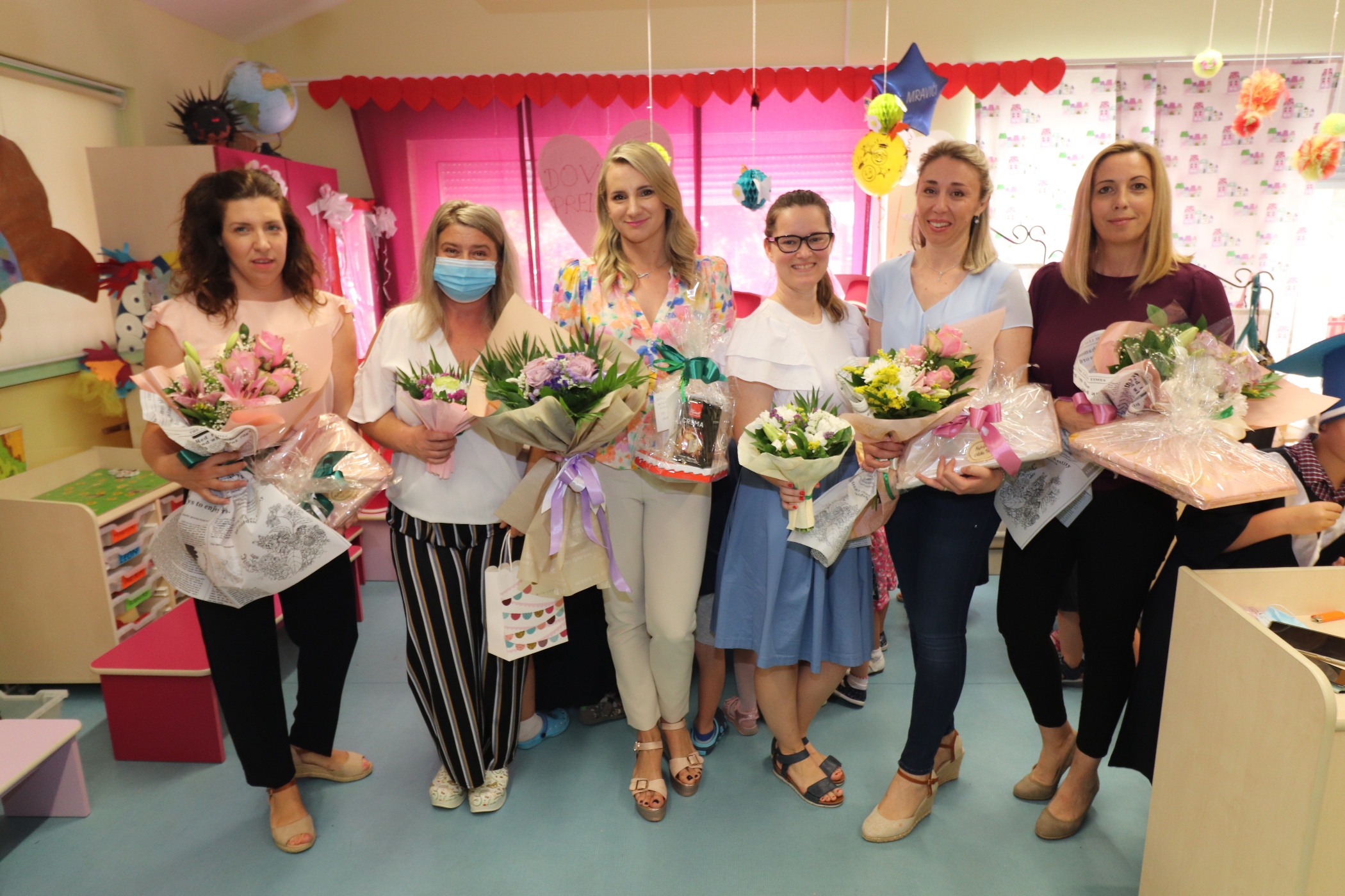 Oproštajna zabava za 26 virskih predškolaca u Dječjem vrtiću Smješko.