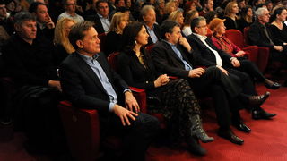 Zadar, 190313.
Gradska glazba Zadar organizirala je u HNK Zadar koncert povodom 20. godisnjice smrti Tomislava Ivcica. Uz Gradsku glazbu i klapu Niko kao domacine, nastupili su Mladen Grdovic, Zorica Kondza, Marina Tomasevic, Davor Pekota, Zoran Jelenkovi Zadar, 190313.
Gradska glazba Zadar organizirala je u HNK Zadar koncert povodom 20. godisnjice smrti Tomislava Ivcica. Uz Gradsku glazbu i klapu Niko kao domacine, nastupili su Mladen Grdovic, Zorica Kondza, Marina Tomasevic, Davor Pekota, Zoran Jelenkovi