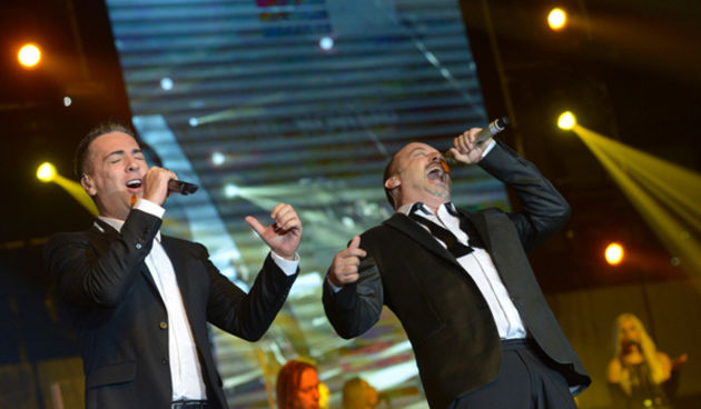 Tony Cetinski i Željko Joksimović, Foto: Minacord production/Gloria.hr