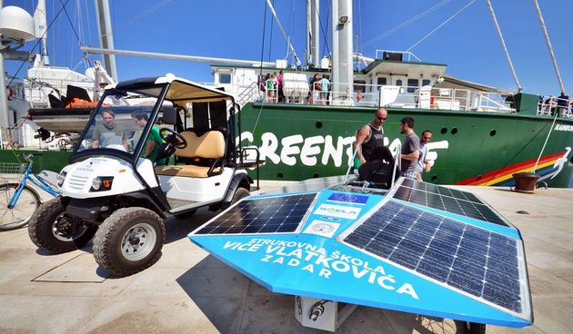 Rainbow warrior u Zadru