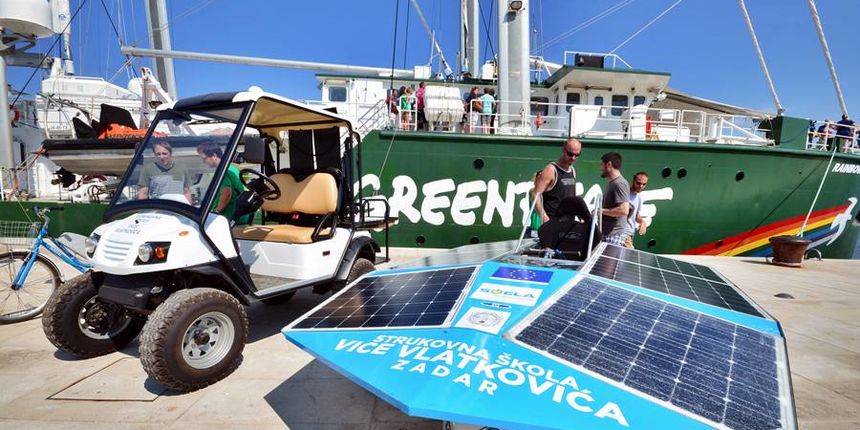 Rainbow warrior u Zadru Rainbow warrior u Zadru