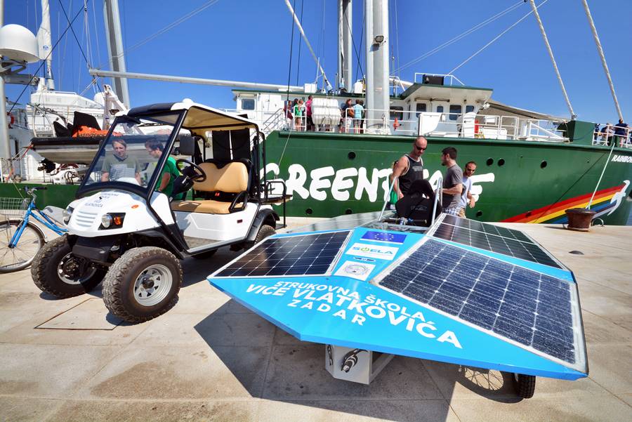 Rainbow warrior u Zadru