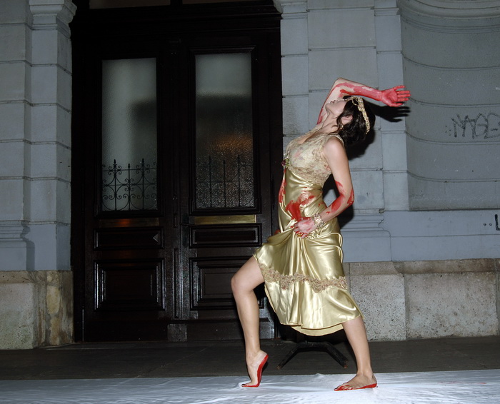 Zagreb, 160910.
Otvorenje izlozbe Dimitrija Popovica SALOMA u muzeju Mimara. U programu otvorenja sudjelovala je Severina.
na fotograiji: Severina kao Salome.
Foto: Zeljko Grgic / CROPIX Zagreb, 160910.
Otvorenje izlozbe Dimitrija Popovica SALOMA u muzeju Mimara. U programu otvorenja sudjelovala je Severina.
na fotograiji: Severina kao Salome.
Foto: Zeljko Grgic / CROPIX