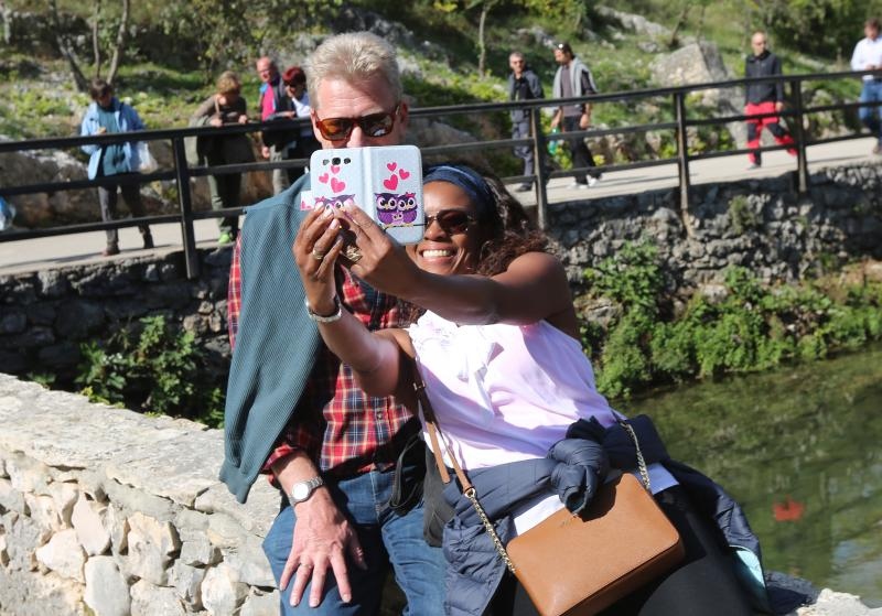 Nacionalni park Krka bilježi rekordan broj posjetitelja. Photo: Duško Jaramaz/PIXSELL