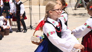 OŠ Zadarski otoci, učenici na Narodnom trgu