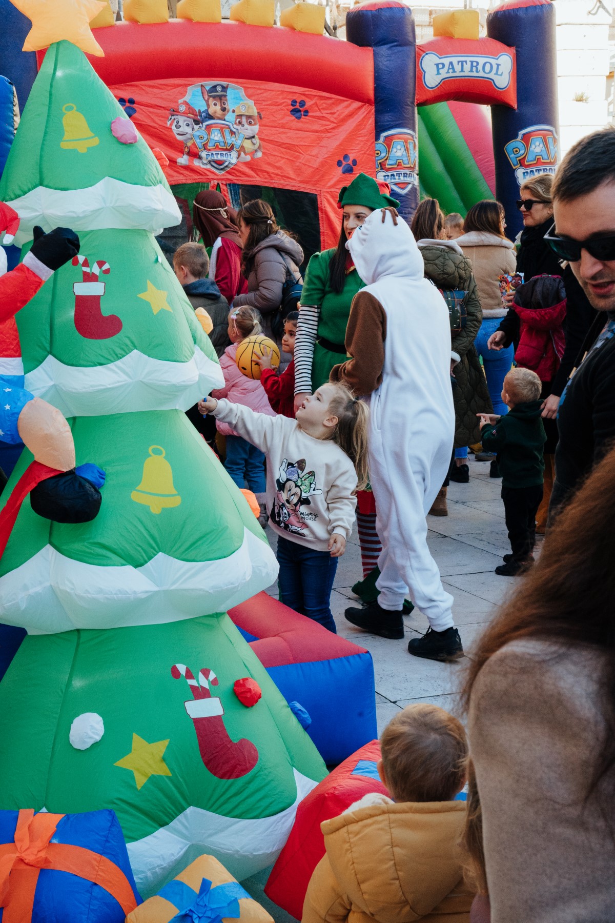 Dječji Advent na Narodnom trgu u Zadru