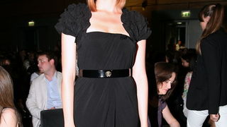 Zagreb, 200511.
Hypo zgrada.
Dreft fashion week Zagreb.
Na slici Lejla Filipovic.
Foto: Biljana Gaurina / CROPIX