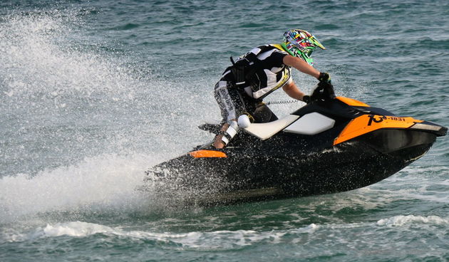 Vir: Slobodan trening na plaži Jadro pred utrke Alpe Adria Jest Ski Toura. Foto: Kažimir Škrbić/Virski list