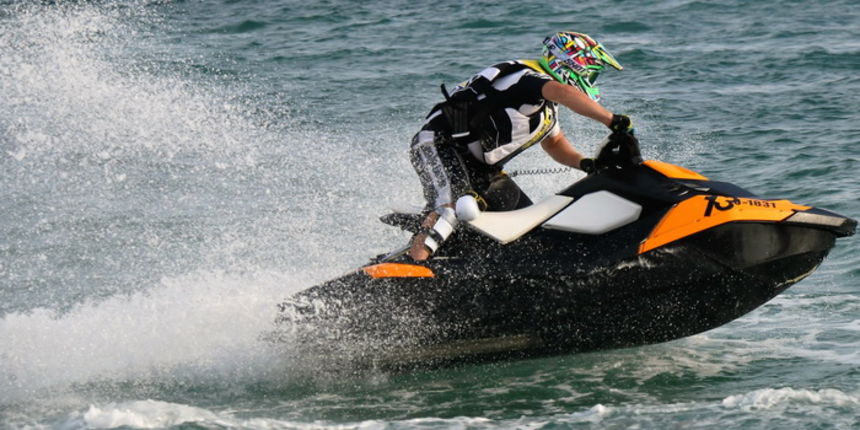 Vir: Slobodan trening na plaži Jadro pred utrke Alpe Adria Jest Ski Toura. Foto: Kažimir Škrbić/Virski list