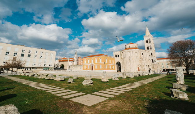 Đir po gradu, ponedjeljak 8. siječnja 2018. Poljana, Forum, sv. Donat