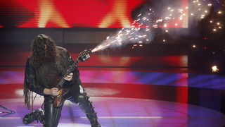 Zagreb, 191110. 
Studio 2 Jadran filma, Oporovecka 12.
Treca polufinalna emisija Supertalent showa Nove TV. 
Na slici: Josip Pesut.
Foto: Nina Djurdjevic / CROPIX