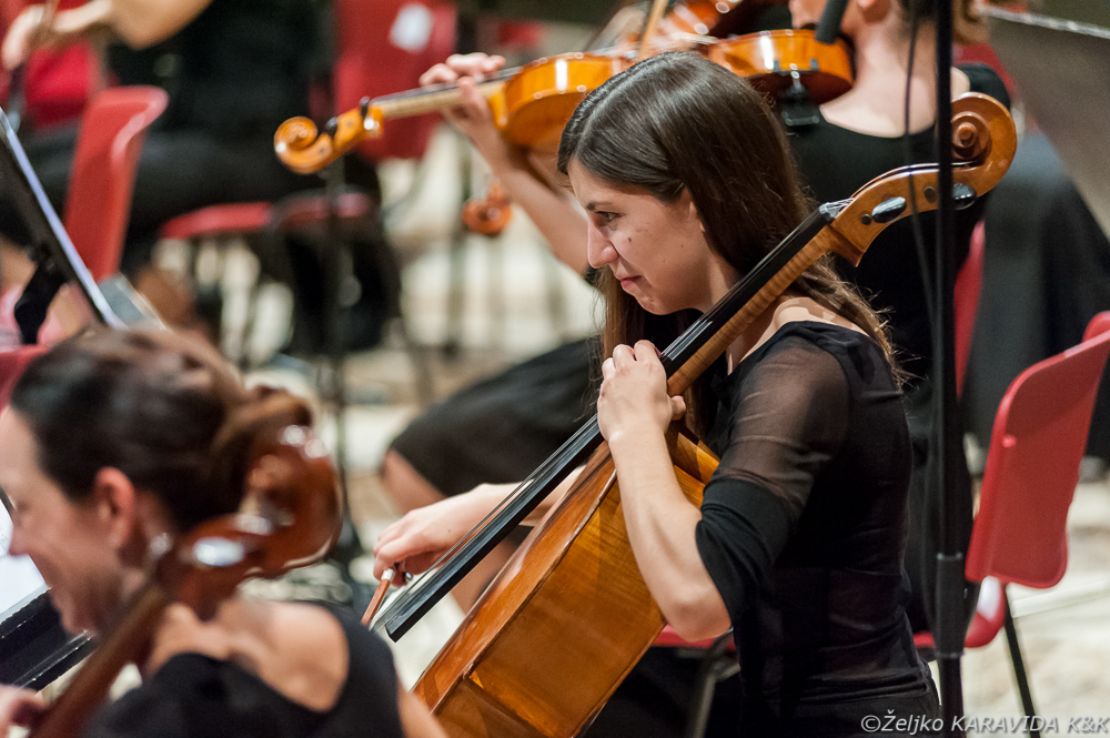 55. Glazbene večeri u Sv. Donatu: Koncert Zadarskog komornog orkestra i Romana Simovića, foto: Željko Karavida 55. Glazbene večeri u Sv. Donatu: Koncert Zadarskog komornog orkestra i Romana Simovića, foto: Željko Karavida