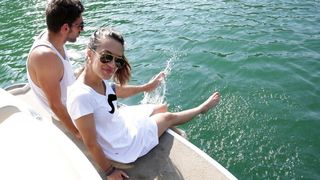 NP Krka: Poznati uživali na izletu u Nacionalnom parku Krka, Photo: Borna Filic/PIXSELL