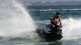 Vir: Slobodan trening na plaži Jadro pred utrke Alpe Adria Jest Ski Toura. Foto: Kažimir Škrbić/Virski list