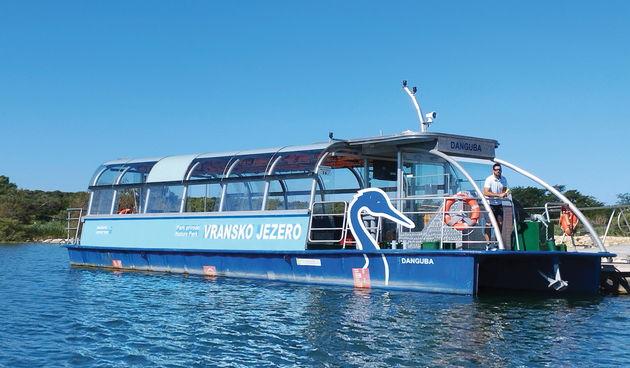Električni brod Danguba – PP Vransko jezero