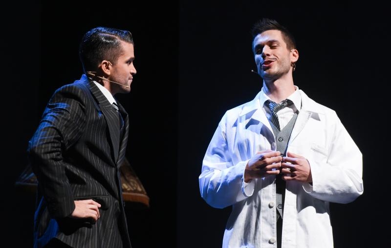 U Velikoj dvorani Vatroslava Lisinskog odrzana je premijera mjuzikla Pacijenti. Libreto je napisao Miro Gavran, glazbu Tonci Huljic, tekstove Vjekoslava Huljic, Igor Weidlich je dramaturg, a reziser mjuzikla je Igor Barberic. Photo: Davor Visnjic/PIXSELL U Velikoj dvorani Vatroslava Lisinskog odrzana je premijera mjuzikla Pacijenti. Libreto je napisao Miro Gavran, glazbu Tonci Huljic, tekstove Vjekoslava Huljic, Igor Weidlich je dramaturg, a reziser mjuzikla je Igor Barberic. Photo: Davor Visnjic/PIXSELL