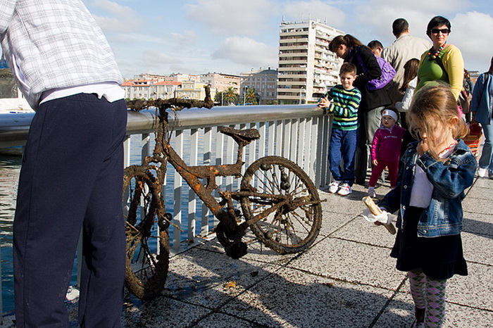 Ronilacki klub Sv. Roko – čišćenje, uvala Jazine, foto: Leo Banić