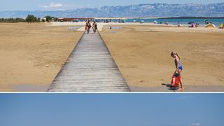 Kombo fotografije: Kako COVID-19 utječe na turističku sezonu