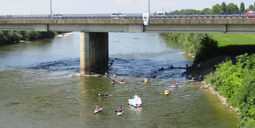 Počela kampanja “Veslajmo za naše rijeke” Počela kampanja “Veslajmo za naše rijeke”