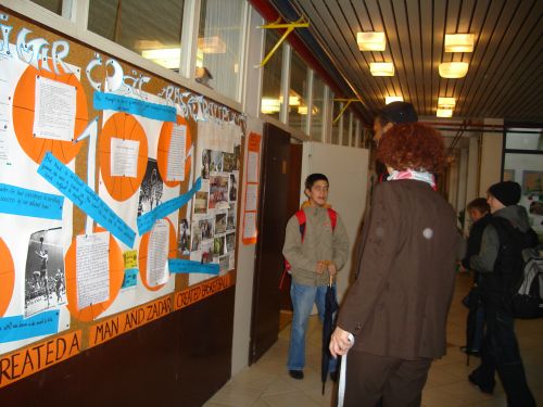 Juby Johnson u posjeti zadarskoj OS “Simuna Kozicica Benje”