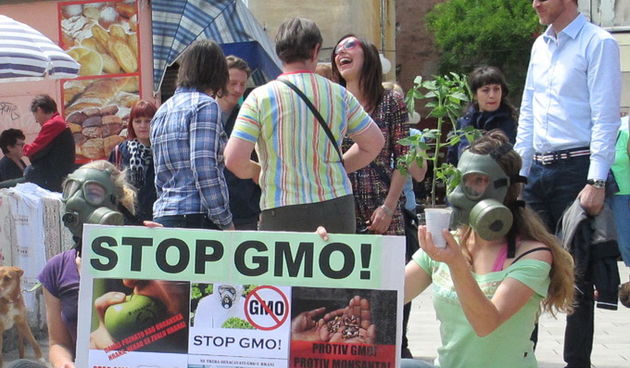 Prosvjed protiv Monstanta u Zadru