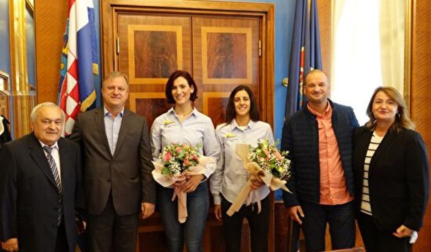 Gradonačelnik Dukić primio srebrne jedriličarke