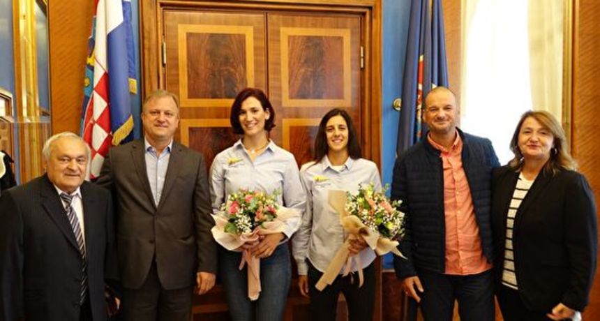 Gradonačelnik Dukić primio srebrne jedriličarke
