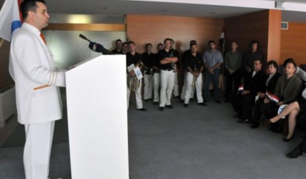 Stjepan Gnječ na predstavljanju kandidature