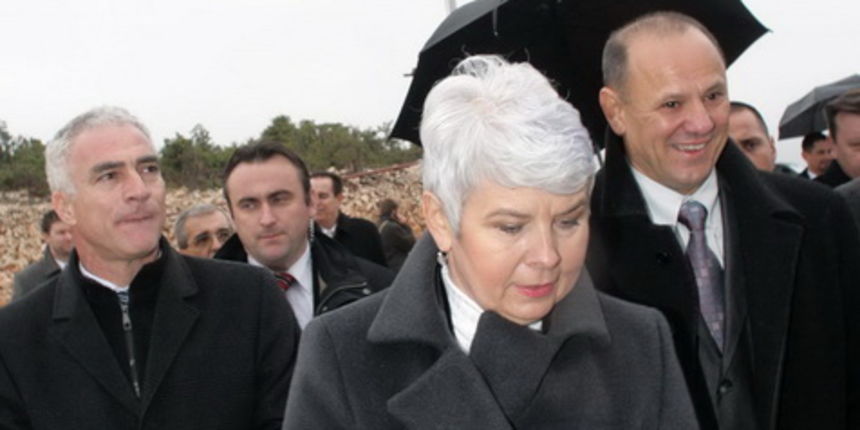 Jadranka Kosor u Sibeniku Jadranka Kosor u Sibeniku