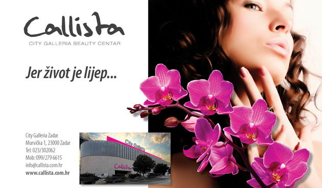Beauty centar Callista u City Galleriji Zadar
