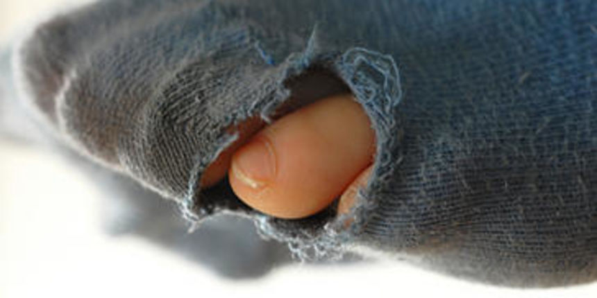 Pokidana čarapa (Foto: Business.hr)