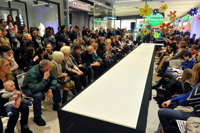 Supernova Zadar: Beauty Corner by Robert Sever & Modna revija Proljeće 2013, Foto: Krešimir Sorić