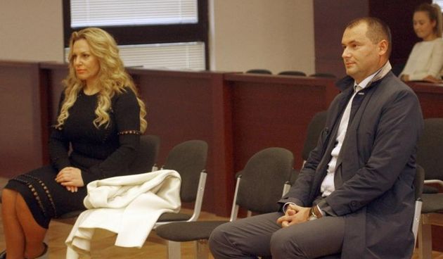 Presuda fra Simi Nimcu i bankarici Jasni Bilonic za pronevjeru 10 milijuna kuna. Photo: Tino Juric/PIXSELL