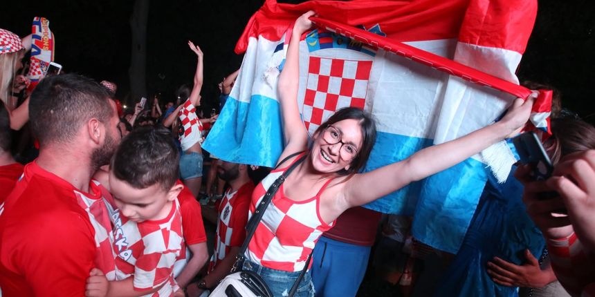 Navijači ilustracija