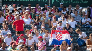 Davis Cup: Vruća navijačka atmosfera u meču Ćilića i Querreya