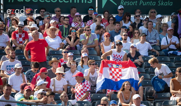 Davis Cup: Vruća navijačka atmosfera u meču Ćilića i Querreya