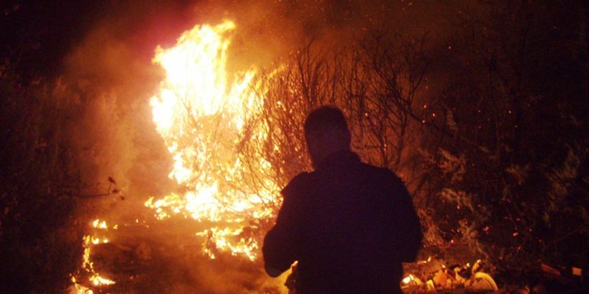 Požar, Viterinci, 15. 10. 2011.