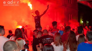 Zadar je gorio: Velika fešta nakon plasmana Vatrenih u finale Svjetskog prvenstva