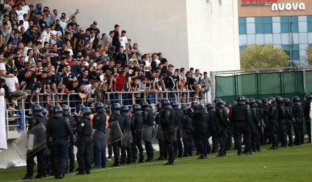 05.10.2014., Stadion Hrvatski vitezovi, Dugopolje – MAXtv 1. HNL, 11. kolo, HNK Hajduk – HNK Rijeka. Photo: Ivo Cagalj/PIXSELL
