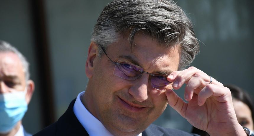 Andrej Plenković portret Andrej Plenković portret