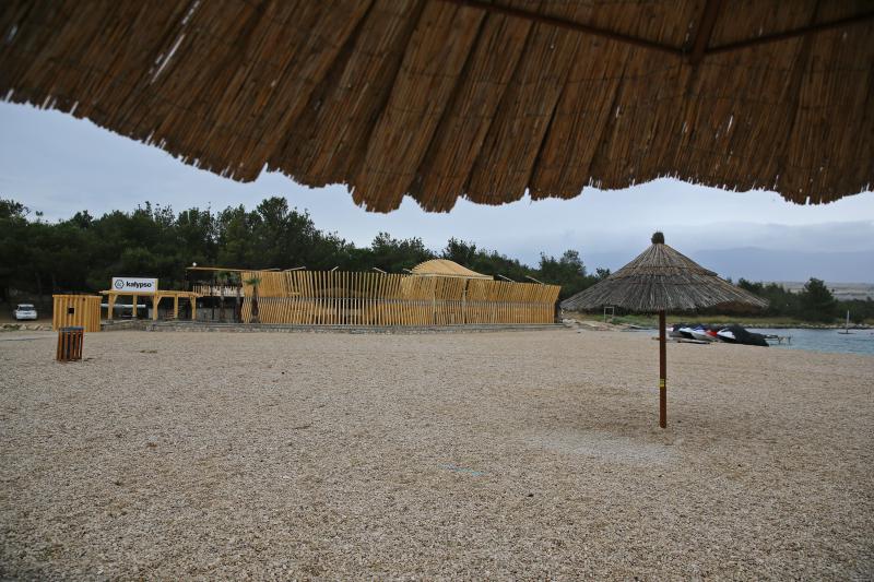 Pag, Zrce – Klub Kalypso na popularnoj plazi Zrce sezonu 2014. docekuje u novom ruhu. Photo: Filip Brala/PIXSELL