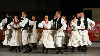 Bibinje: Nastup ansambla Lado, foto: Leo Banić